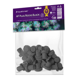Aquaforest Plug Rocks Black 24 szt. Podstawki