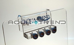 Aqua Trend Uchwyt ze śrubami na cztery wężyki