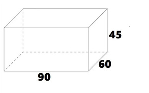 Akwarium 90cmx60cmx45cm 12mm pano opti