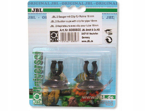 Przyssawka z klipsem 16 mm / 2 sztuki