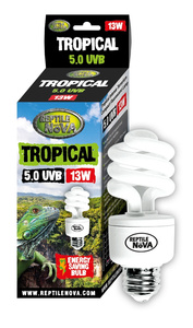 Reptile Nova Żarówka UVB-13W-5.0-TROPICAL