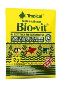 Pokarm w Płatkach Tropical Bio-Vit  12g