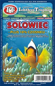 IchtyoTrophic Solowiec 100g +czosnek