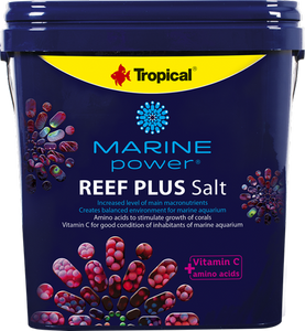Sól do Akwarium Tropical Marine Power Reef Plus Salt 10kg