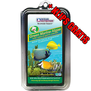 Algi Morskie Ocean Nutrition Green Marine Algae 30g + Klips