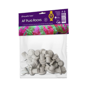 Aquaforest Plug Rocks White 24 szt. Podstawki