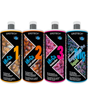 GroTech kH+Ca 123+Mg Pro Liquid 4 x 1000 ml