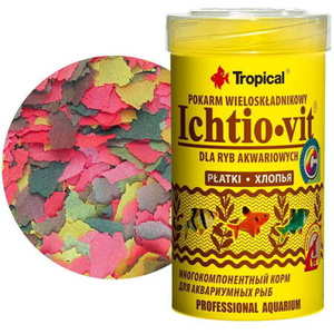 Pokarm w Płatkach Tropical Ichtio-Vit 500ml - 100g