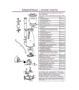 Nyos - Skimmer Cup without lid Quantum 220