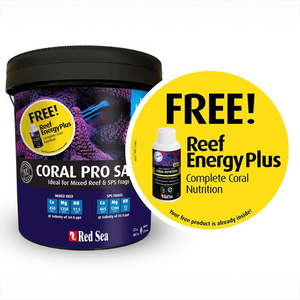 Sól do Akwarium Red Sea Coral Pro 22kg + DARMOWE Reef Energy Plus 100 ml