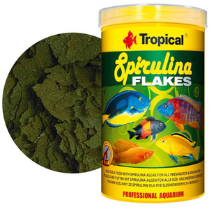Pokarm w Płatkach Tropical Spirulina Flakes 250ml - 50g