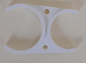 AquaFilter Uchwyt mocujący podwójny 2" x 2,5"