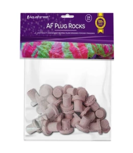Aquaforest Plug Rocks Purple 24 szt. Podstawki