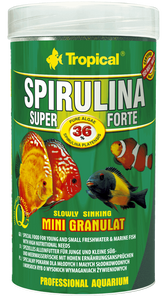 Pokarm Granulowany Tropical Super Spirulina Forte Mini Granulat 100ml
