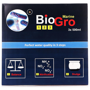 Reef Interest Zestaw bakterii Biogro 3x500 ml