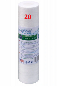 AquaFilter Wkład sedymentacyjny 10" 20 mikronów