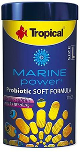 Pokarm dla Ryb Morskich Tropical Marine Power Probiotic Soft Formula L 100ml chips